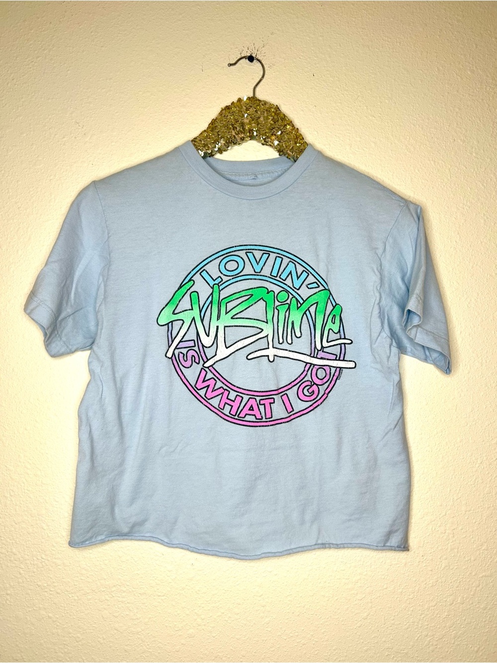 Sublime Lovin’ Is What I Got Graphic Crop Tee S/M